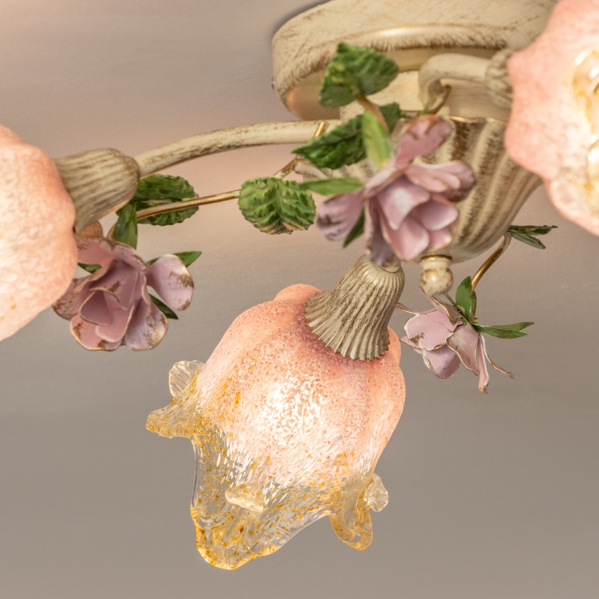 Pieliekama lustra FIORINTINO 4xE14/40W/230V