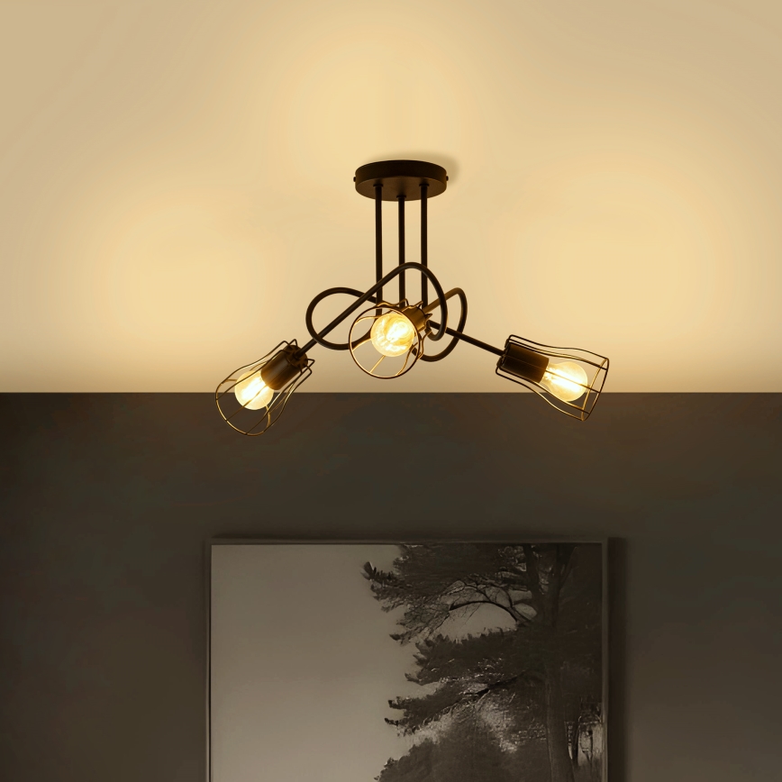 Pieliekama lustra OXFORD 3xE27/15W/230V