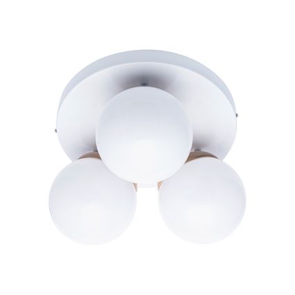 Pieliekama lustra SFERA WOOD 3xE14/40W/230V