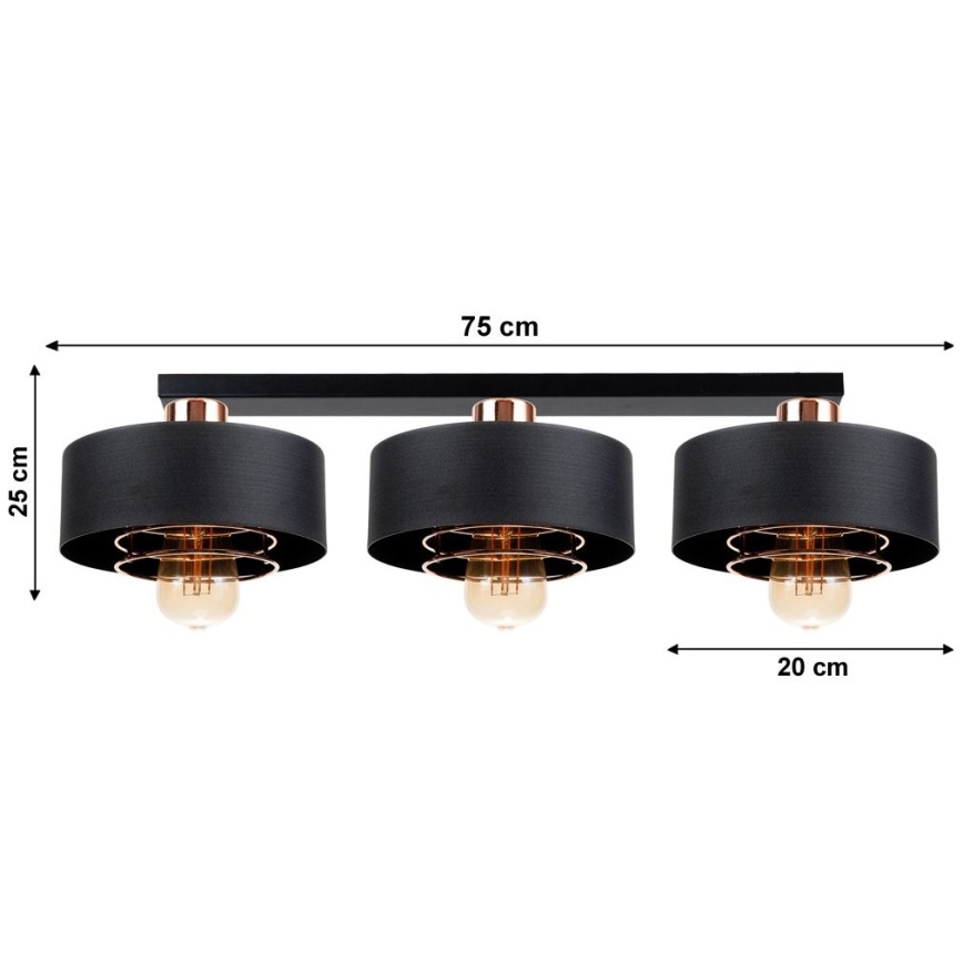 Pieliekama lustra VEST 3xE27/60W/230V