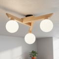 Piestiprināma griestu lampa ANTONIO 3xG9/5W/230V ozola/balta