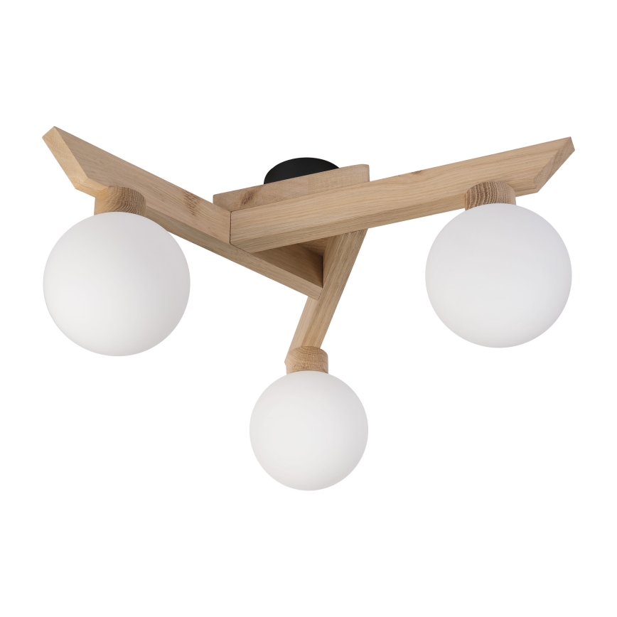 Piestiprināma griestu lampa ANTONIO 3xG9/5W/230V ozola/balta