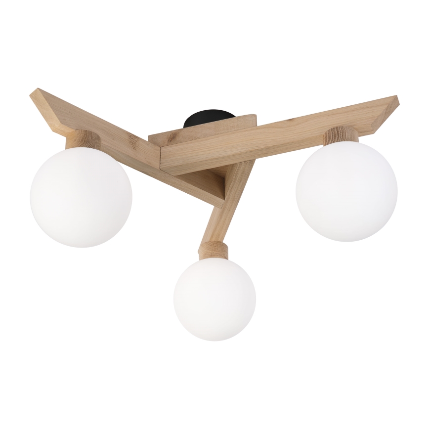 Piestiprināma griestu lampa ANTONIO 3xG9/5W/230V ozola/balta