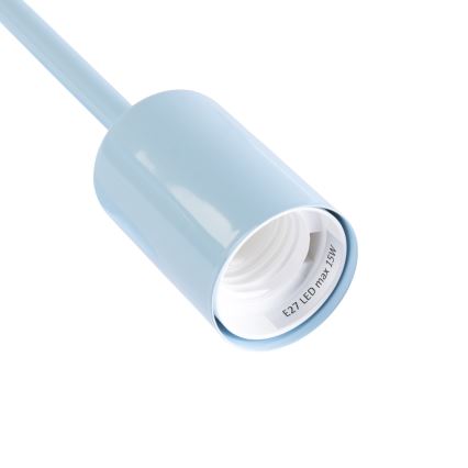 Piestiprināma griestu lampa CAMBRIDGE 4xE27/15W/230V zila