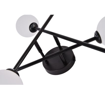 Piestiprināma griestu lampa DORADO 6xG9/28W/230V melna