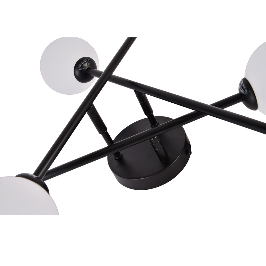 Piestiprināma griestu lampa DORADO 6xG9/28W/230V melna