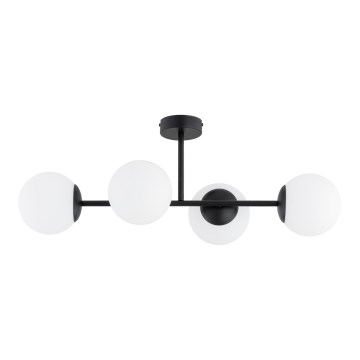 Piestiprināma griestu lampa GLORENA 4xE14/10W/230V, melna