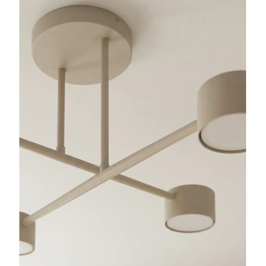 Piestiprināma griestu lampa HALO 4xGX53/10W/230V bēša
