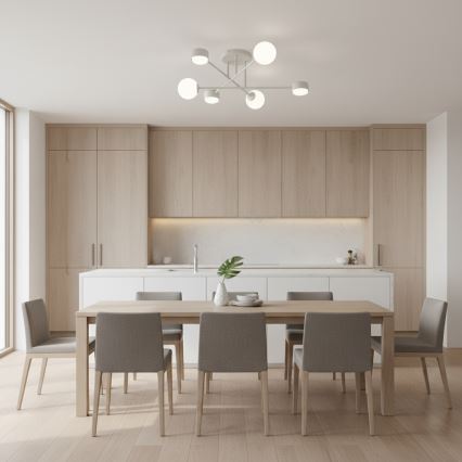 Piestiprināma griestu lampa HOLON 3xG9/8W/230V + 3xGX53/12W, balta