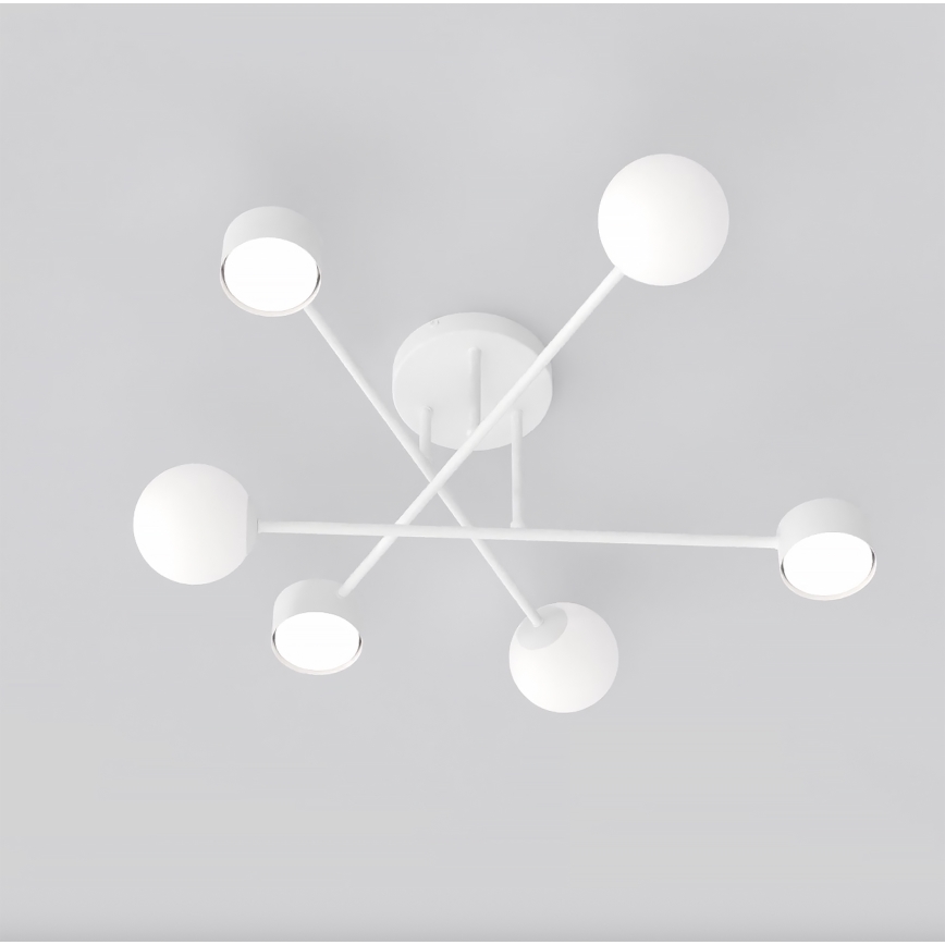 Piestiprināma griestu lampa HOLON 3xG9/8W/230V + 3xGX53/12W, balta