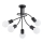 Piestiprināma griestu lampa PLENA 5xE27/15W/230V melna