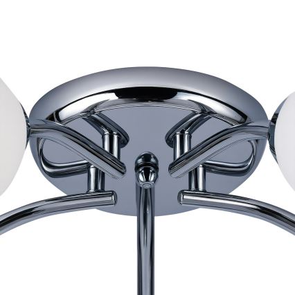 Piestiprināma griestu lampa PORTOS 5xE14/10W/230V spīdīgs hroms