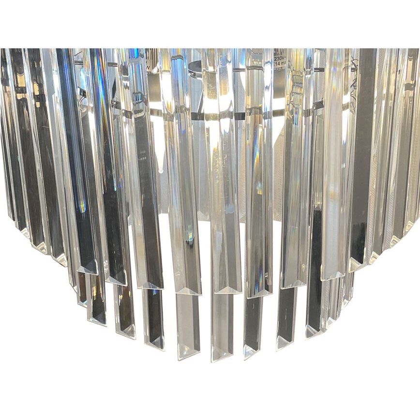 Piestiprināma griestu lampa VETRO 4xE14/40W/230V spīdīgs hroms