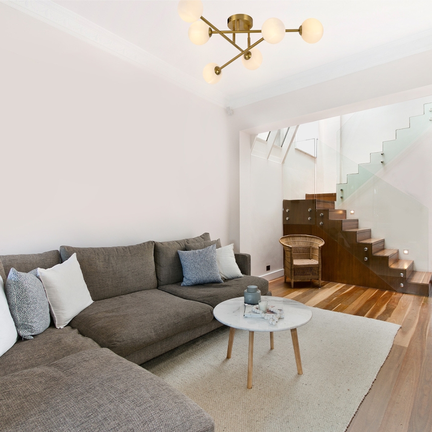 Piestiprināma griestu lustra DORADO 6xG9/28W/230V zelta