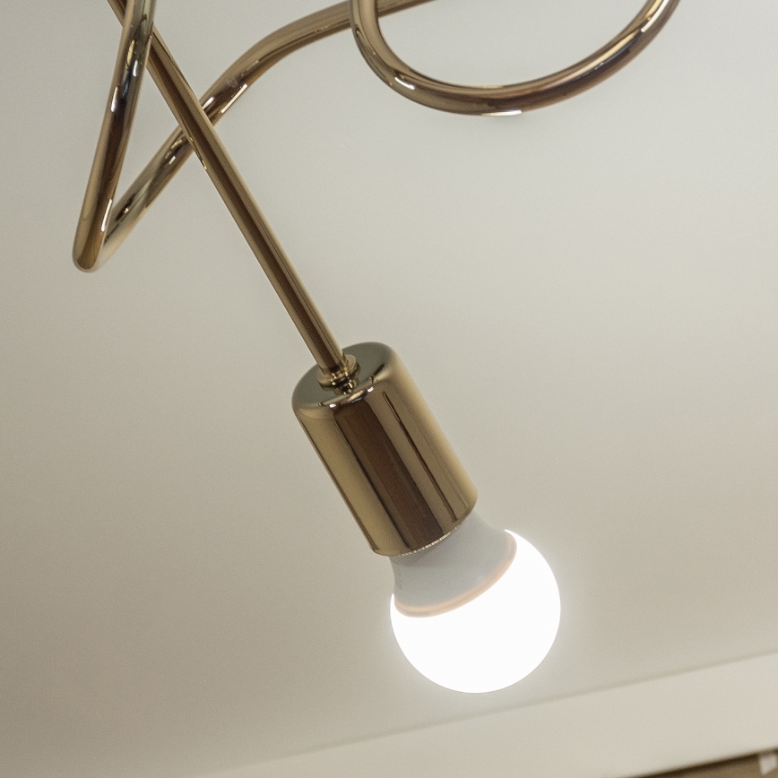 Piestiprināma griestu lustra OXFORD 3xE27/15W/230V, zelta