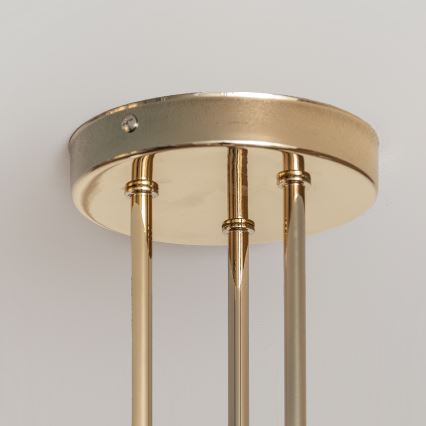 Piestiprināma griestu lustra OXFORD 3xE27/15W/230V, zelta