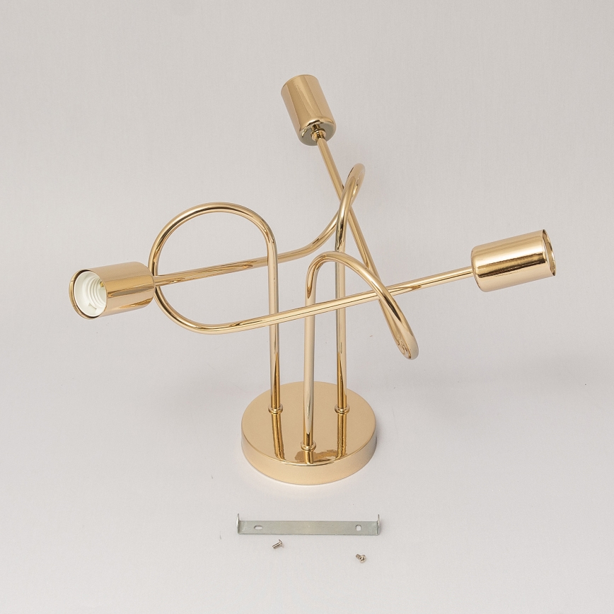 Piestiprināma griestu lustra OXFORD 3xE27/15W/230V, zelta