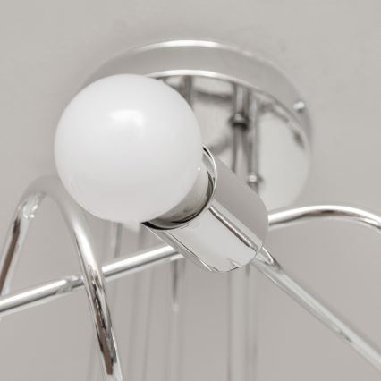 Piestiprināma lustra OXFORD 5xE27/15W/230V glancēts hroms