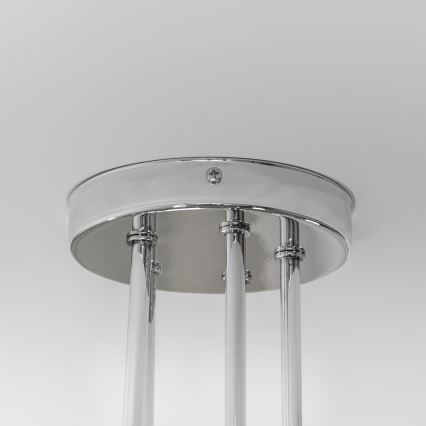 Piestiprināma lustra OXFORD 5xE27/15W/230V glancēts hroms