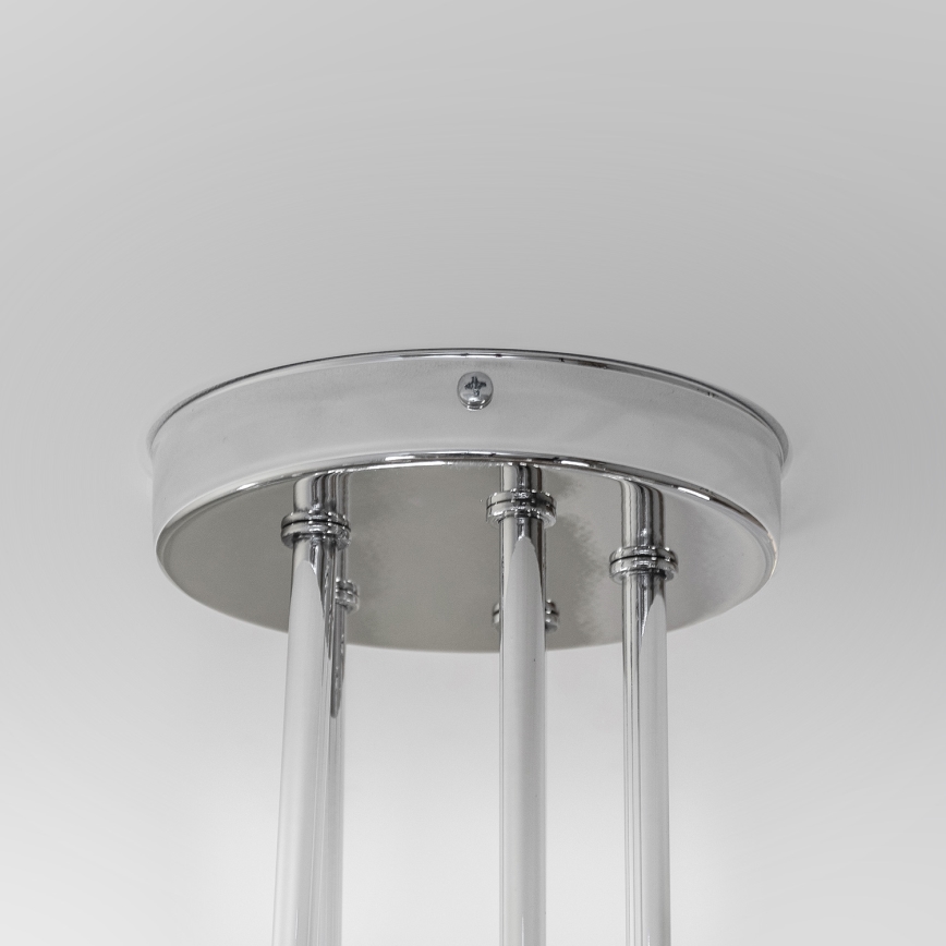 Piestiprināma lustra OXFORD 5xE27/15W/230V glancēts hroms