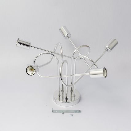 Piestiprināma lustra OXFORD 5xE27/15W/230V glancēts hroms