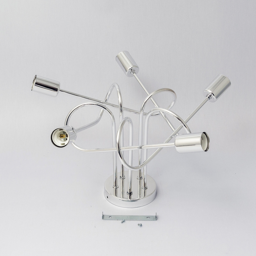 Piestiprināma lustra OXFORD 5xE27/15W/230V glancēts hroms