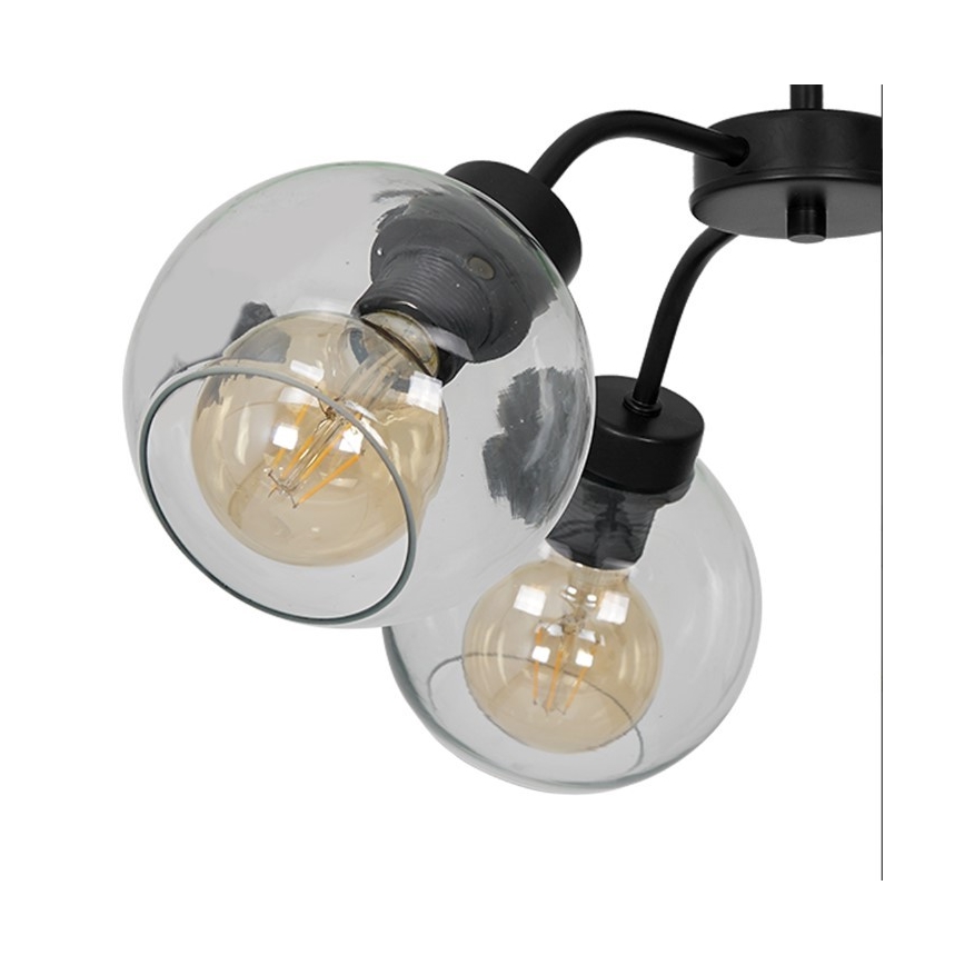 Piestiprināma lustra SOFIA 3xE27/60W/230V caurspīdīga