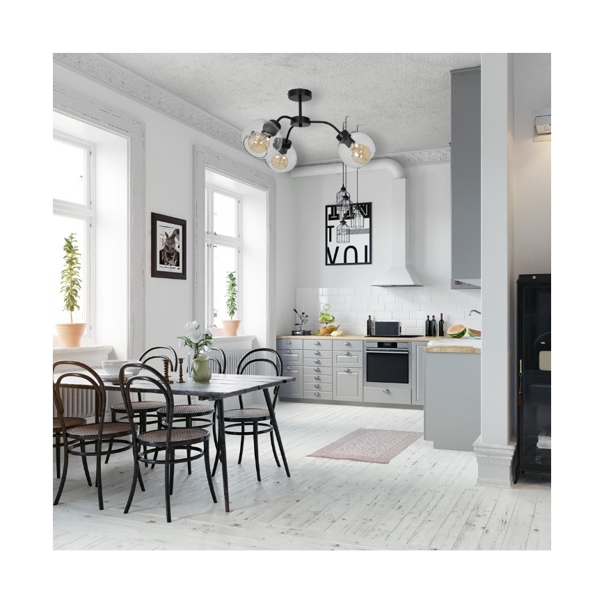 Piestiprināma lustra SOFIA 3xE27/60W/230V caurspīdīga