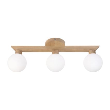 Piestiprināms griestu lustrs ANTONIO 3xG9/5W/230V ozols/balts