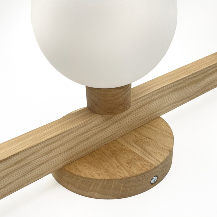 Piestiprināms griestu lustrs ANTONIO 3xG9/5W/230V ozols/balts