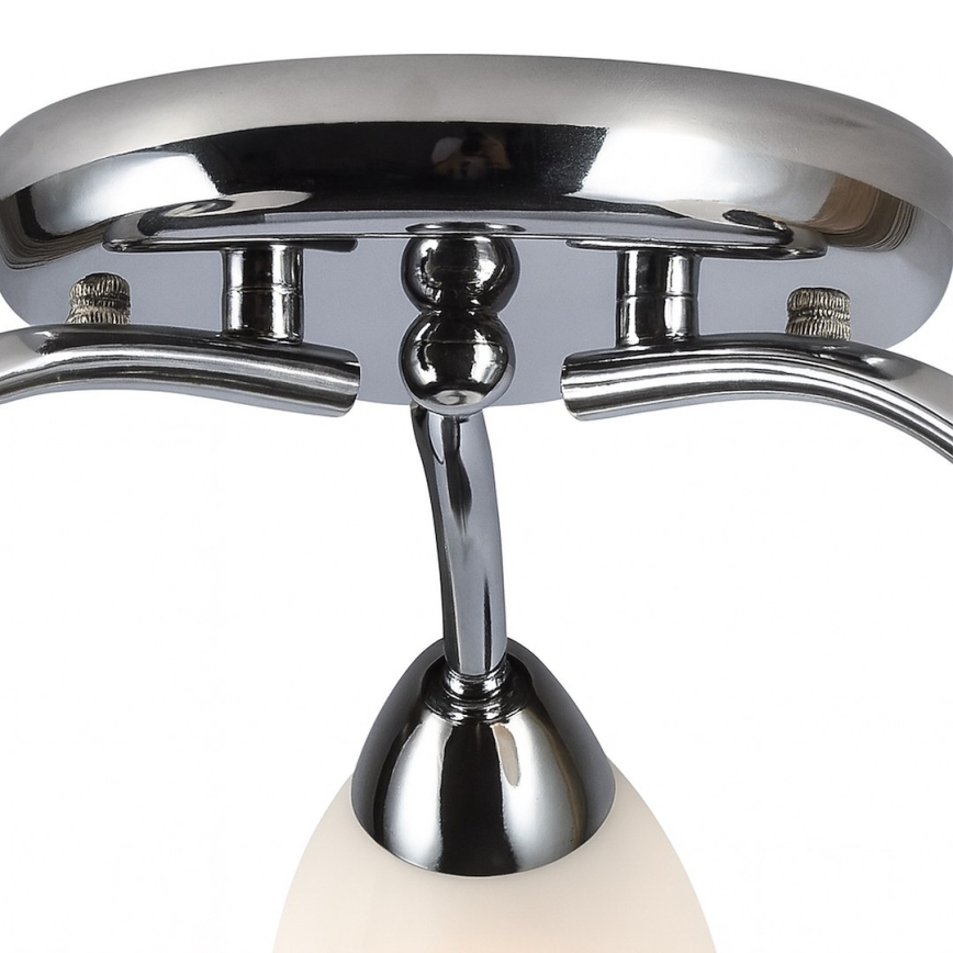 Piestiprināms griestu lustrs PORTOS 3xE14/10W/230V spīdīgs hroms