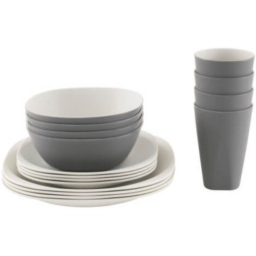 Piknika komplekts 4 personām — 16 daļas