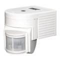 PIR kustības un krēslas sensors T362, sienas uzstādāms, 180°, 230V, 1x sensors, balts