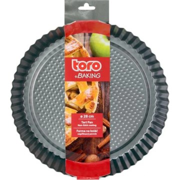 Pīrāga forma TORO 28 cm, melna
