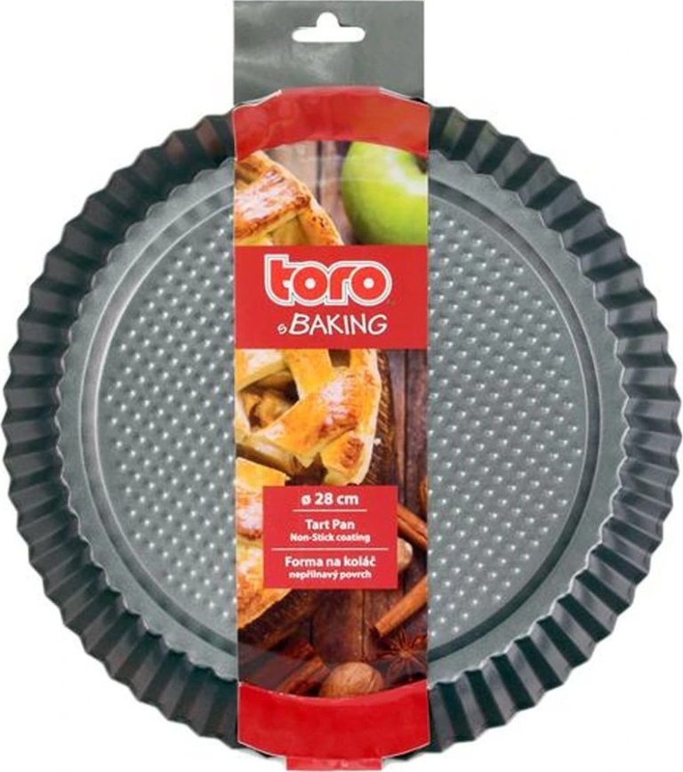 Pīrāga forma TORO 28 cm, melna
