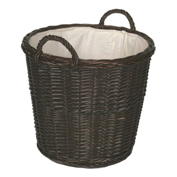 Pīts koka grozs ar rokturiem 50x48 cm