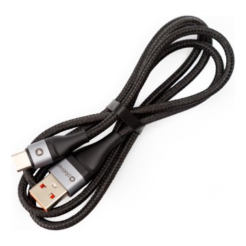 Pīts USB vads USB-A / USB-C savienotājs 18W 1m melna