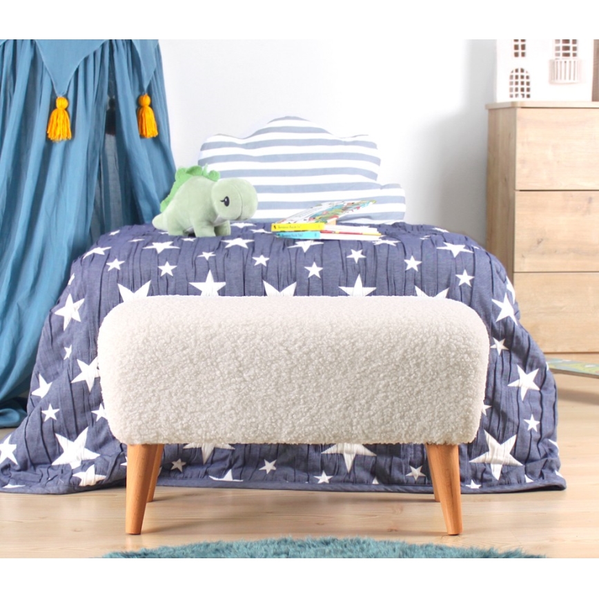 PIXI taburete 32x61 cm balta