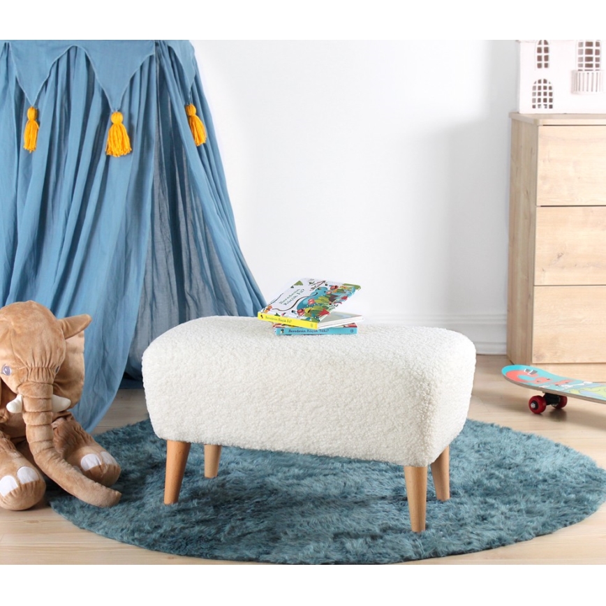 PIXI taburete 32x61 cm balta