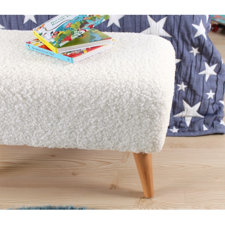 PIXI taburete 32x61 cm balta