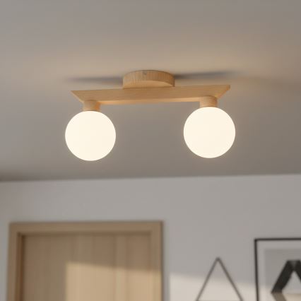 Plafons ANTONIO 2xG9/5W/230V ozols/balts