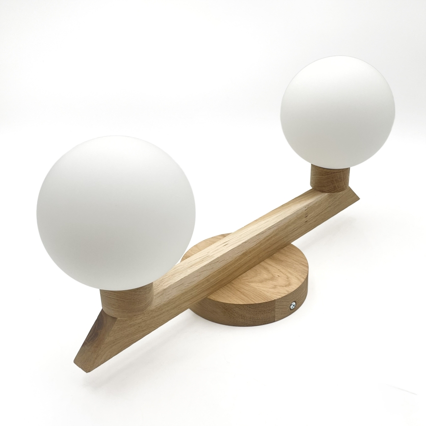 Plafons ANTONIO 2xG9/5W/230V ozols/balts