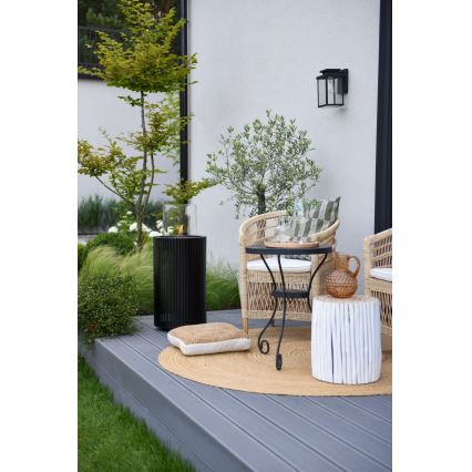 Planika - BIO Kamīns 87x37,6 cm 2,5kW melna + aizsarga pārsegs
