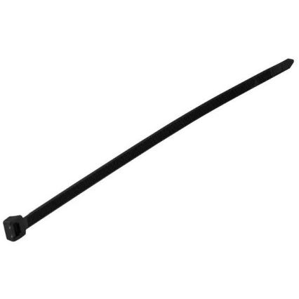 Plastmasas locīšanas josla2,5x100mm 100gab melnas