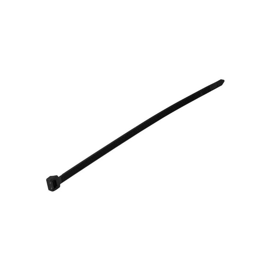 Plastmasas locīšanas josla2,5x150mm 100gab melnas