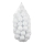 Plastmasas spēļu bumbas 50 gab. d. 7 cm balta