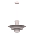 PLATO karājoša lampa ar vadu 1xE27/15W/230V krēmkrāsaina