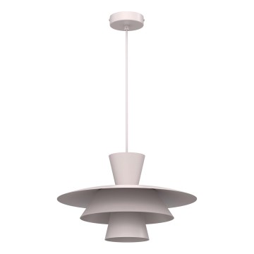 PLATO karājoša lampa ar vadu 1xE27/15W/230V krēmkrāsaina