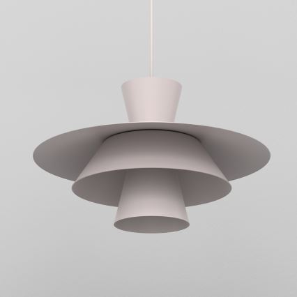 PLATO karājoša lampa ar vadu 1xE27/15W/230V krēmkrāsaina