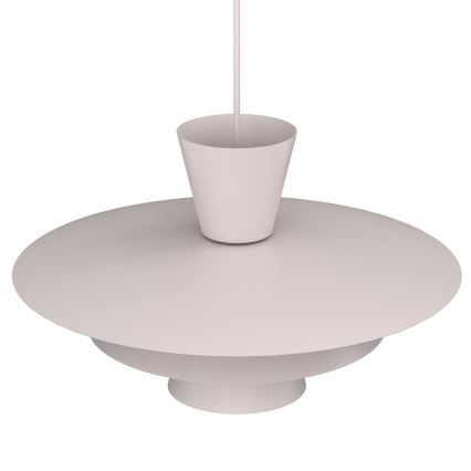 PLATO karājoša lampa ar vadu 1xE27/15W/230V krēmkrāsaina